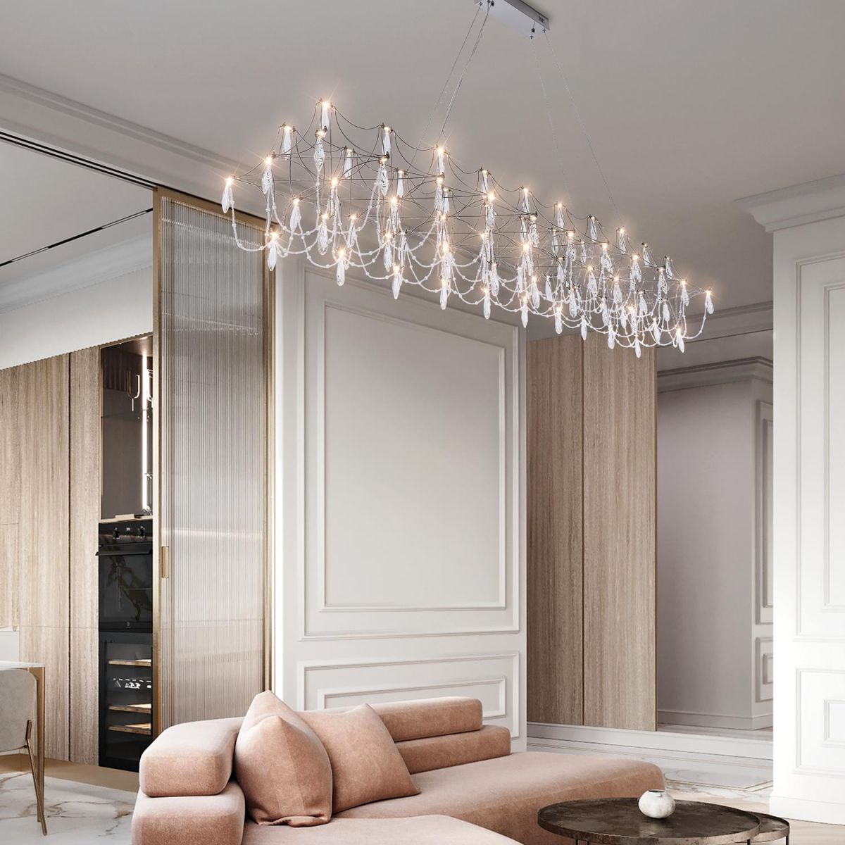 Подвесная люстра Modelux premium ML.5603.2000P CH