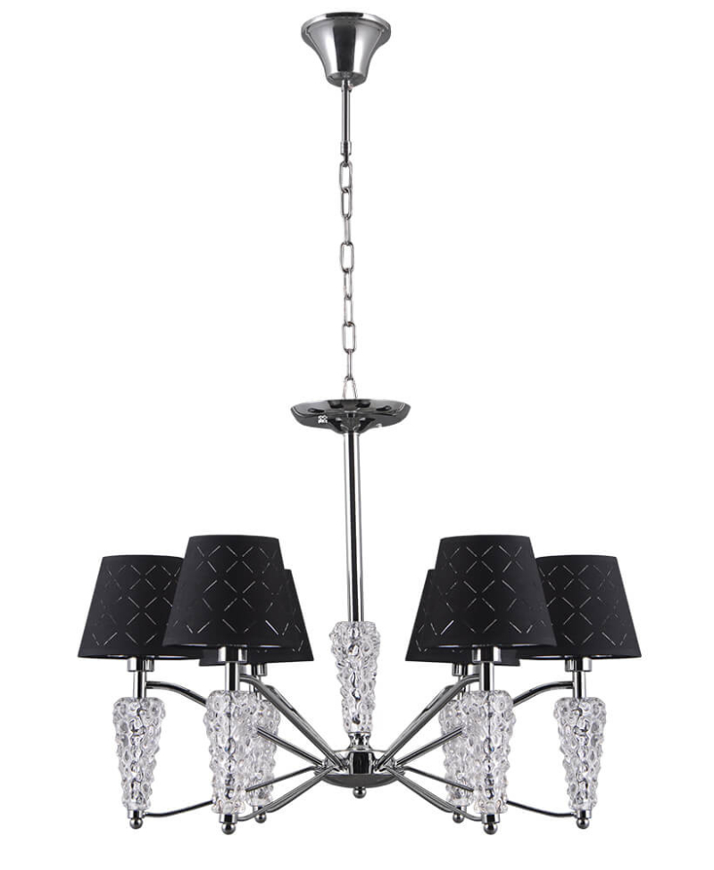 Подвесная люстра Lumien Hall Элисон 1016/6H-CR-BK