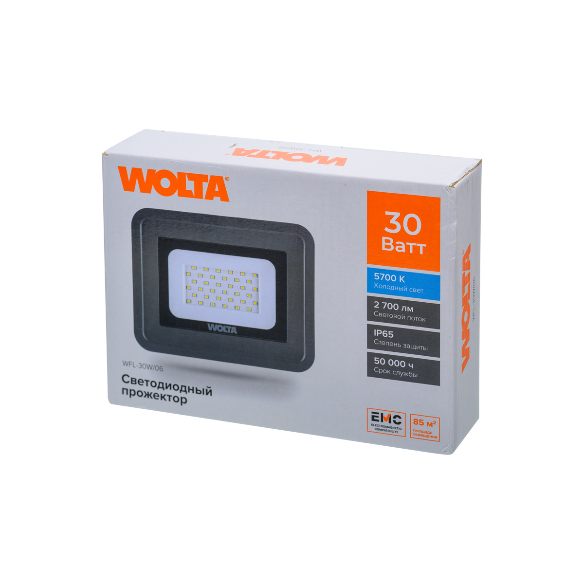 Прожектор Wolta WFL-30W/06
