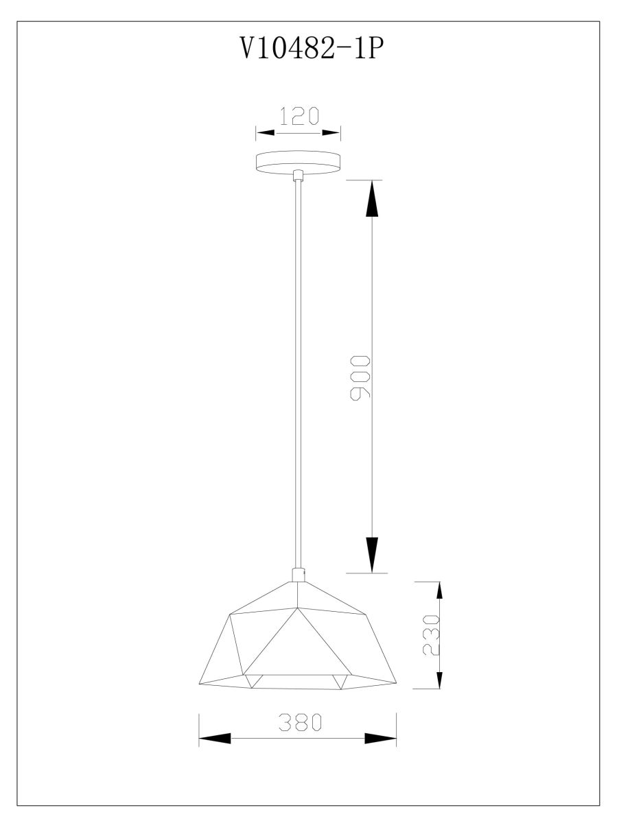 Подвесной светильник Moderli Genoa V11559-1P