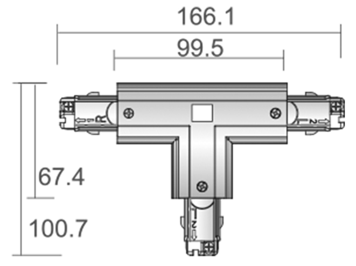 Т-соединитель Deko-Light D Line 710030