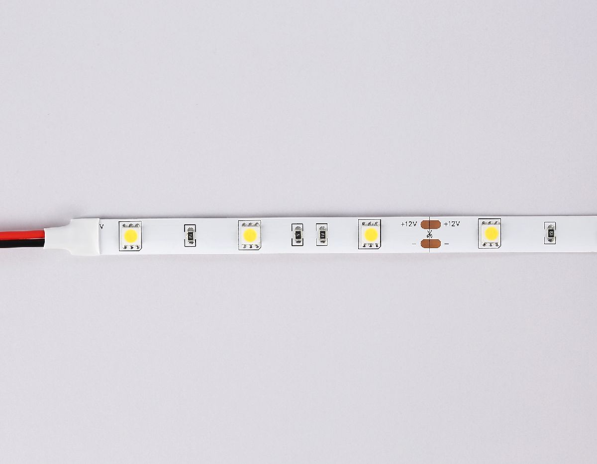 Светодиодная лента Ambrella Light LED Strip 12В 5050 7,2Вт/м 4500K 5м IP20 GS1802