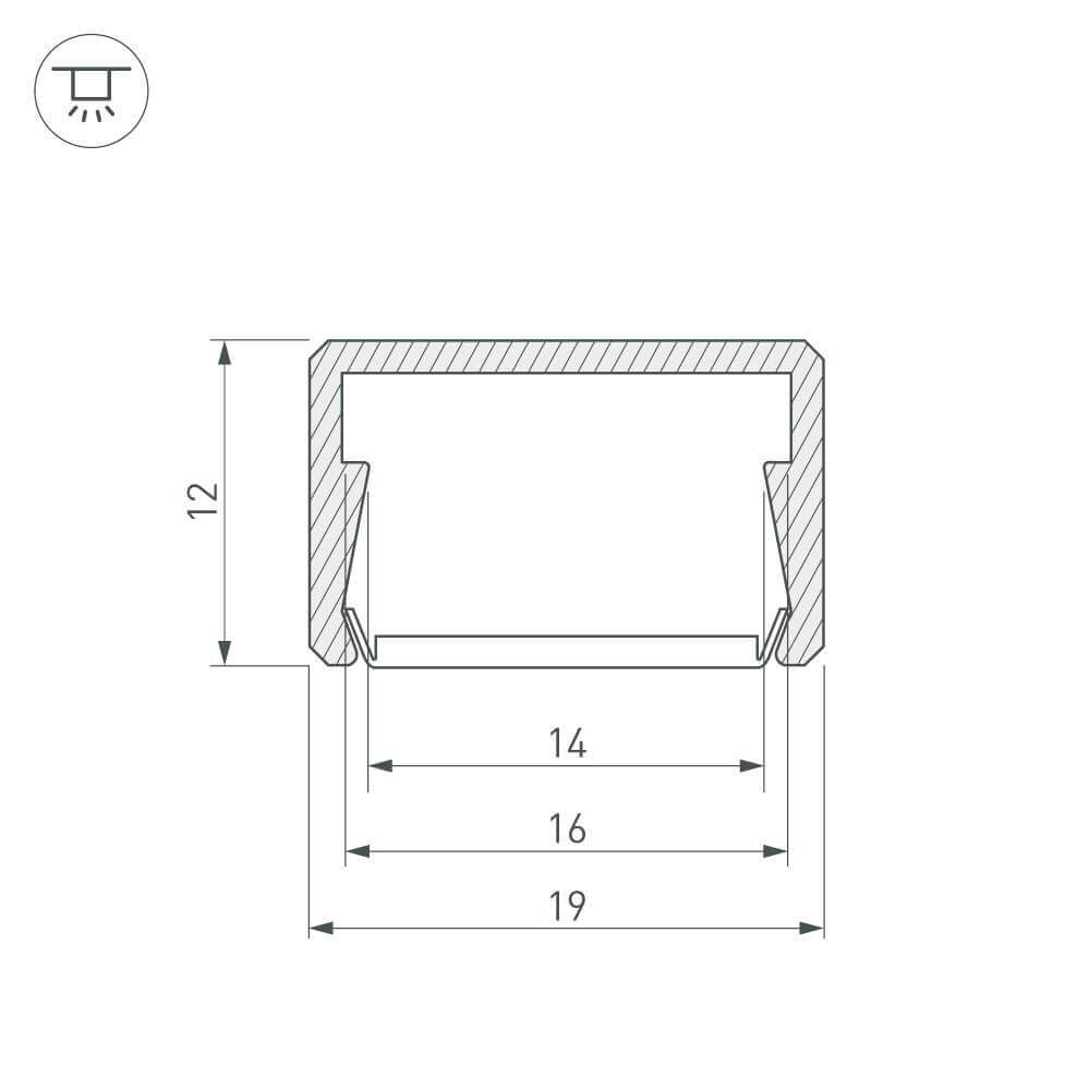 Экран Arlight матовый SILER-2000 OPAL 025975
