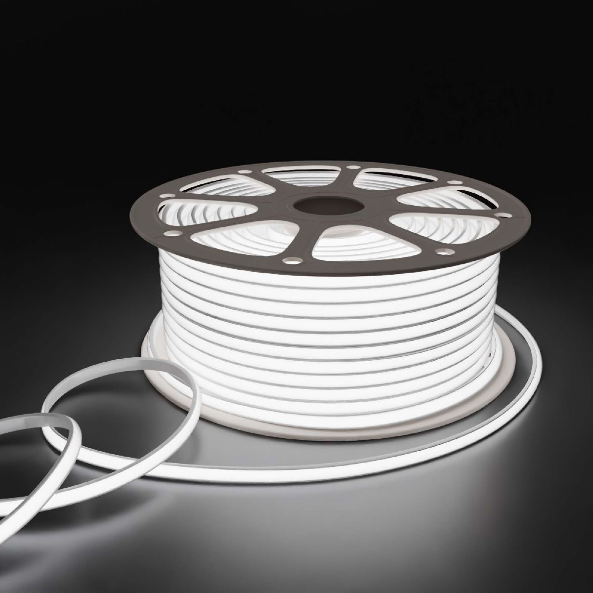 Светодиодная лента Apeyron 220В COB 11Вт/м 6500К 50м IP65 17-53