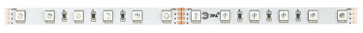 Светодиодная лента Эра 24В 5050 14,4Вт/м RGB 5м IP33 LS5050-14,4-60-24-33-RGB-5m Б0043112