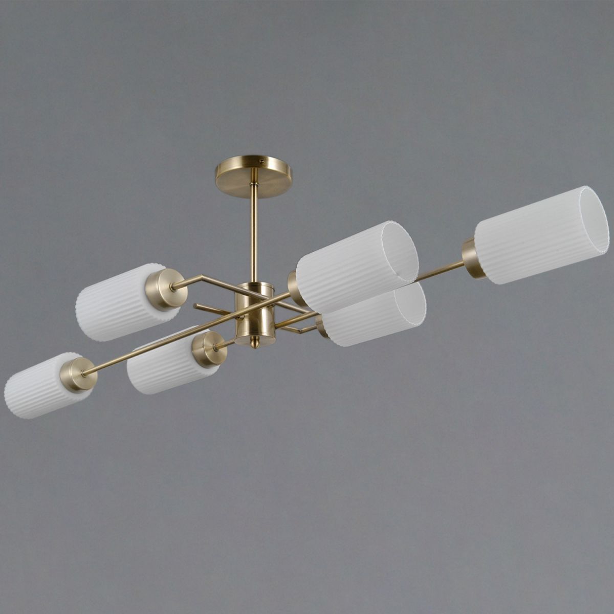 Люстра на штанге Illumico IL0737-6ASQ-25 AB NAPLES