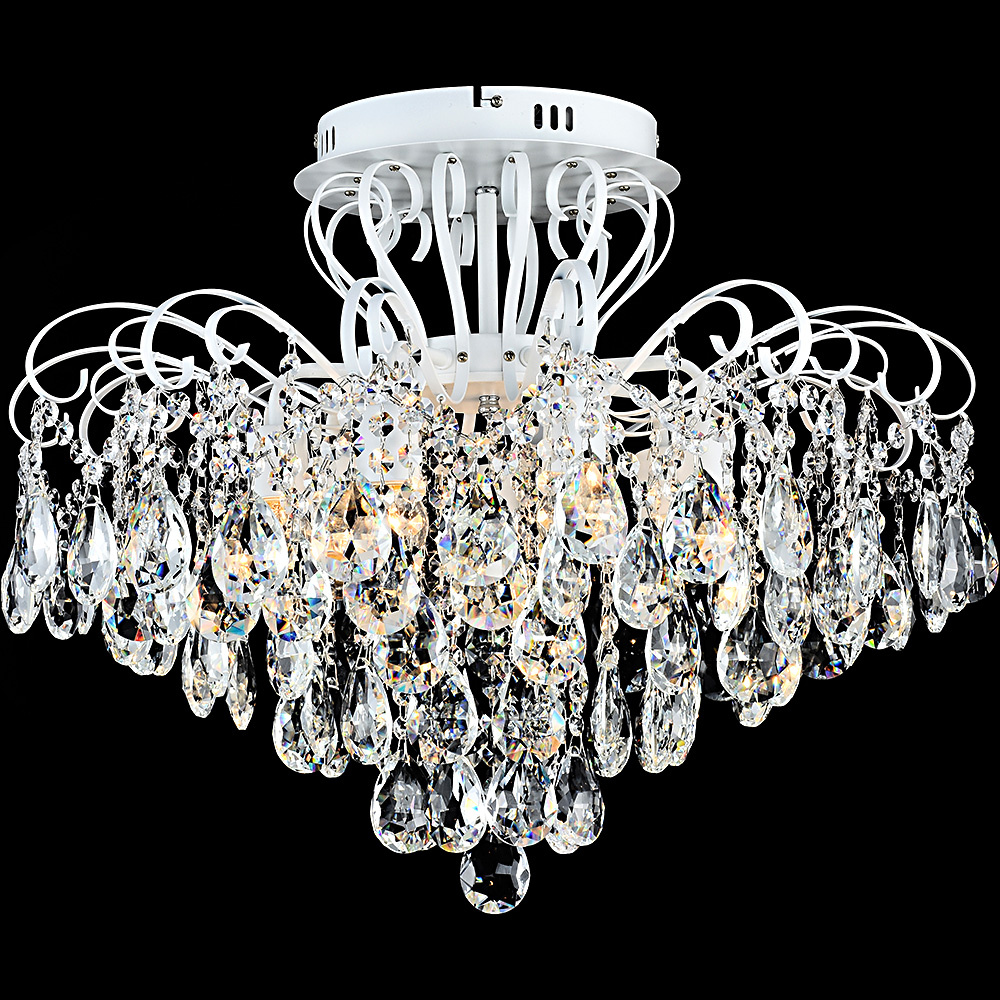 Потолочная люстра Reluce 04013-0.3-07 WH+SILVER PN