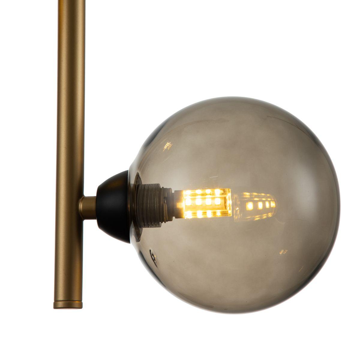 Подвесной светильник Indigo Piano 11021/2P Smoke V000168