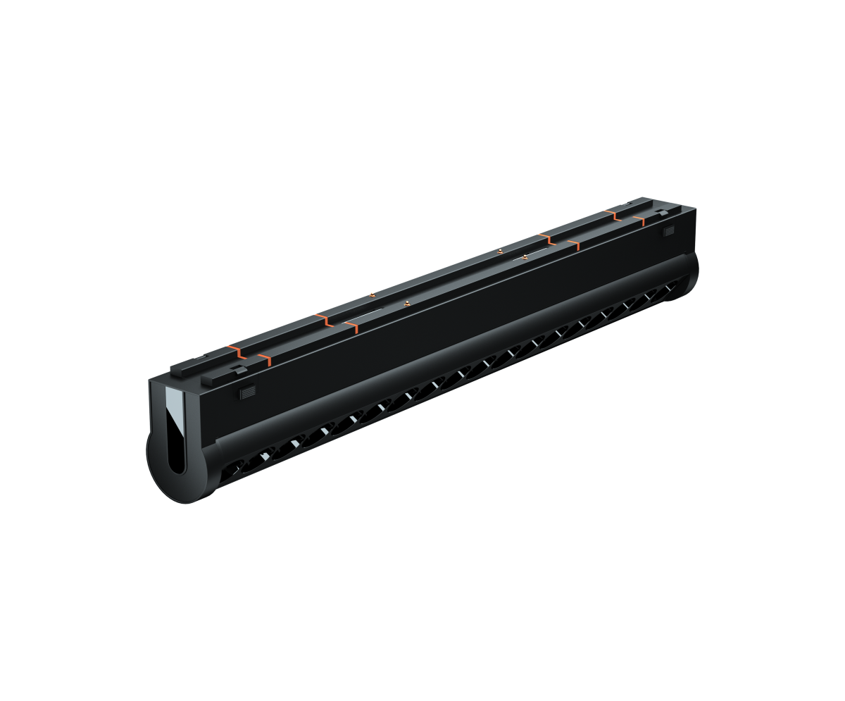 Трековый светильник Luminotti Easyslim Turner Mask Slim L.404.18.3K.BK