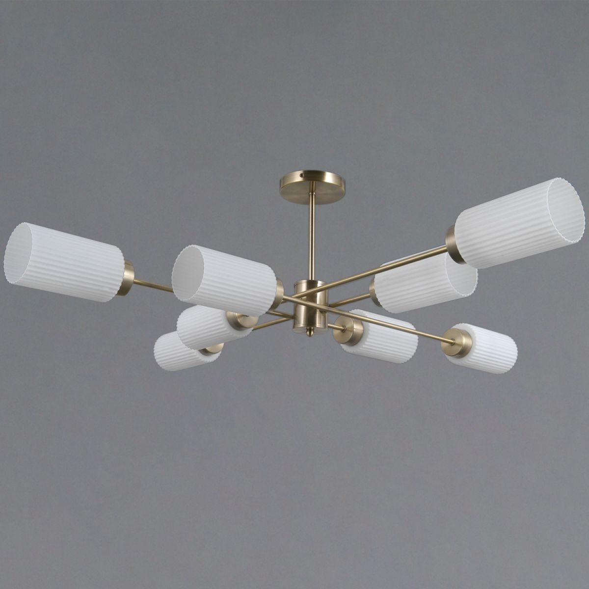 Люстра на штанге Illumico IL0737-8ASQ-25 AB NAPLES