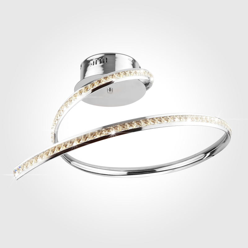 Потолочный светодиодный светильник Eurosvet Ilana 90045/1 хром