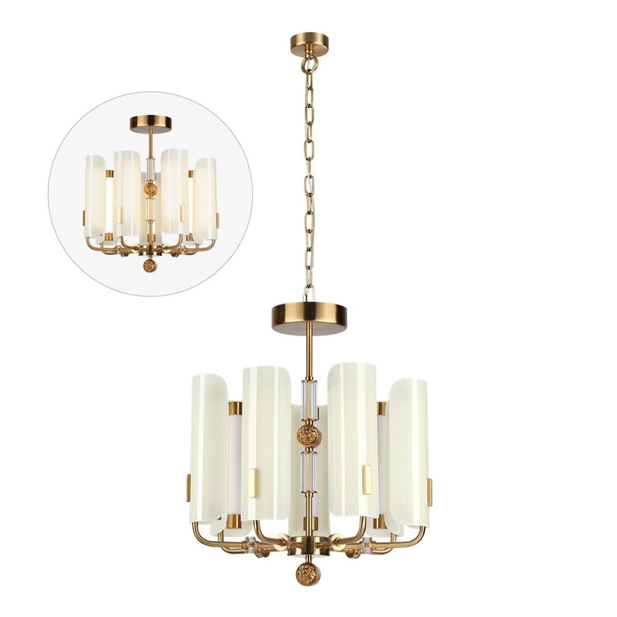 Подвесная люстра Odeon Light Modern Lion 5467/35L