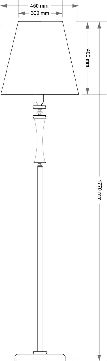 Торшер Kutek Averno AVE-LS-1 (P/A)