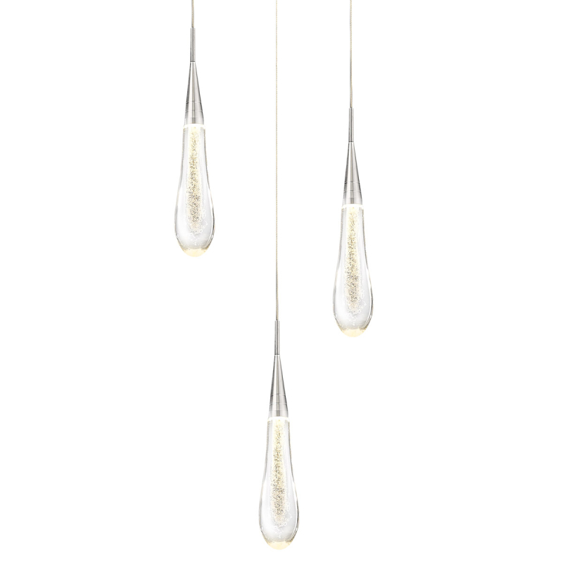 Подвесной светильник Delight Collection Pour P98036-3 silver