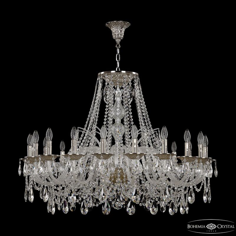 Подвесная люстра Bohemia Ivele Crystal 16211/20/400 Ni