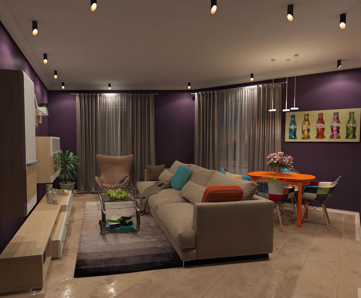 Потолочный светильник Denkirs DK2011-BK